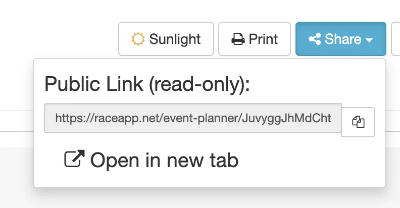 Share a link or code with families