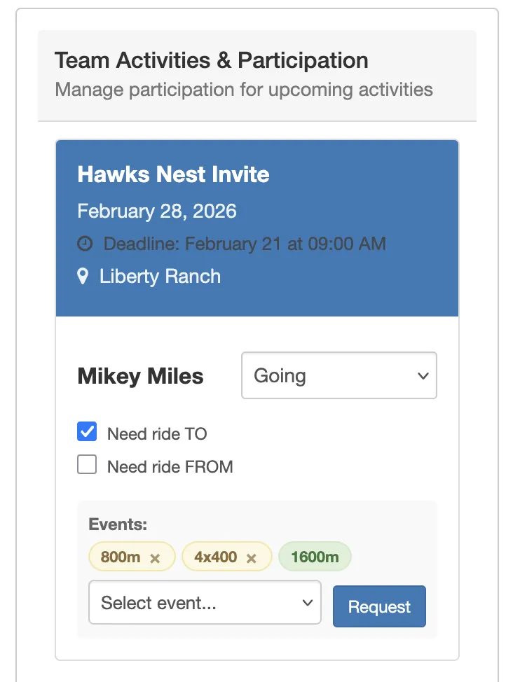 Family portal on mobile